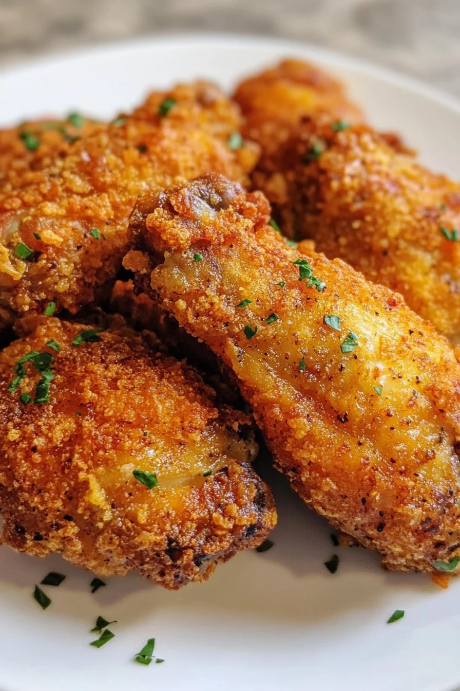 Oven Fried Chicken Wings