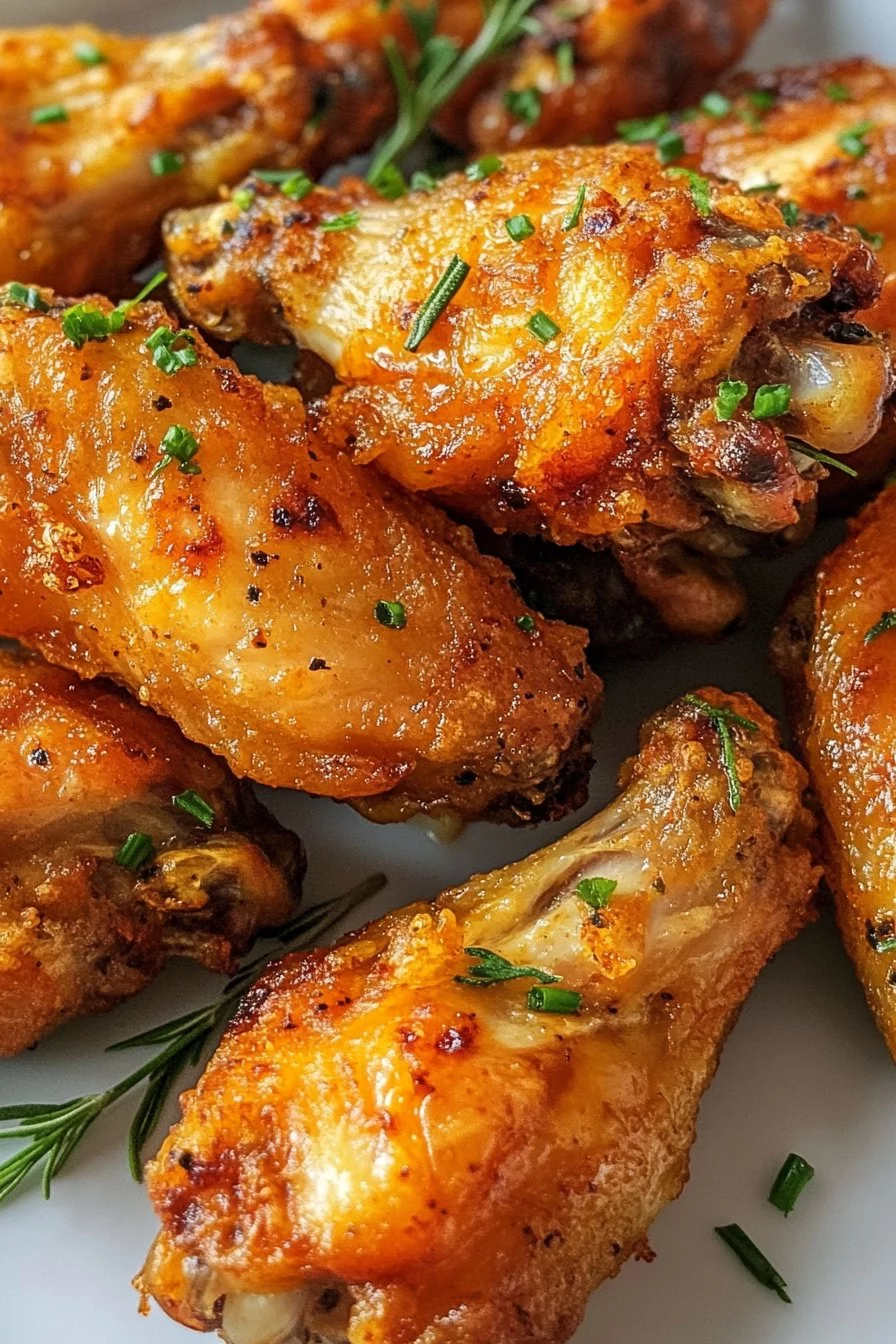 Crispy Oven Baked Chicken Wings