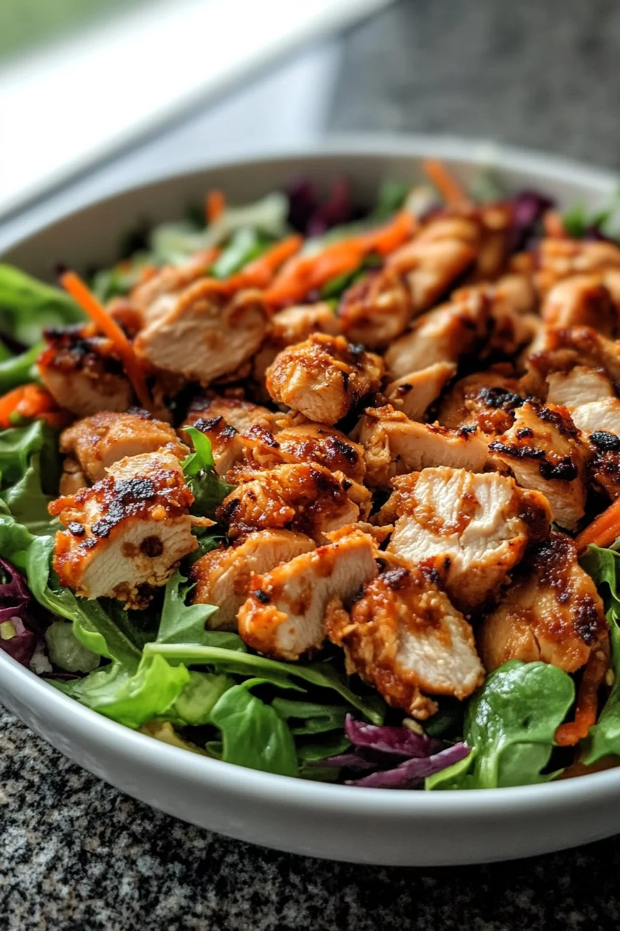 Asian Chicken Crunch Salad