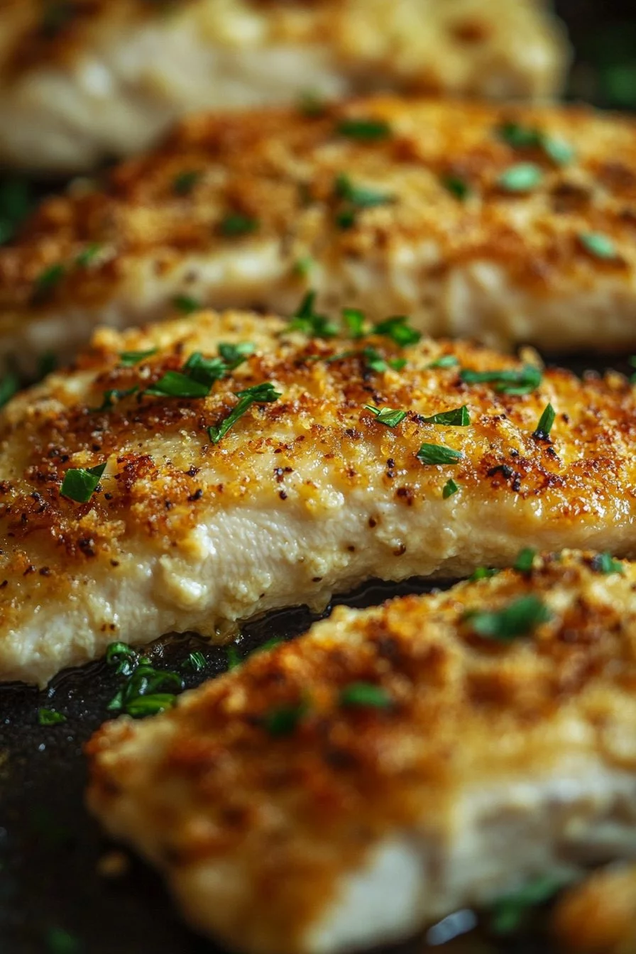 Garlic Parmesan Crusted Chicken