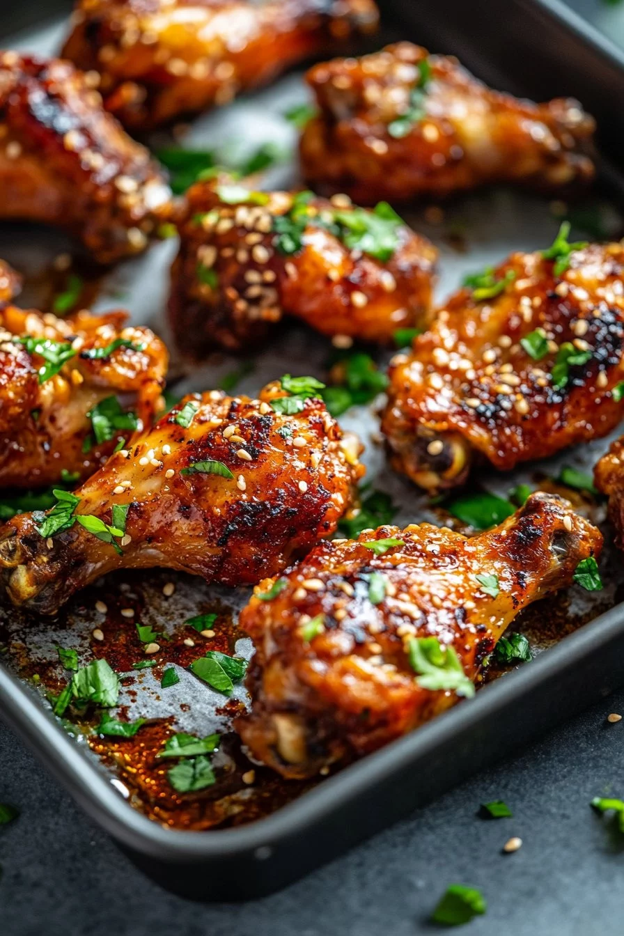 Homemade Crispy Chicken Wings in the Oven