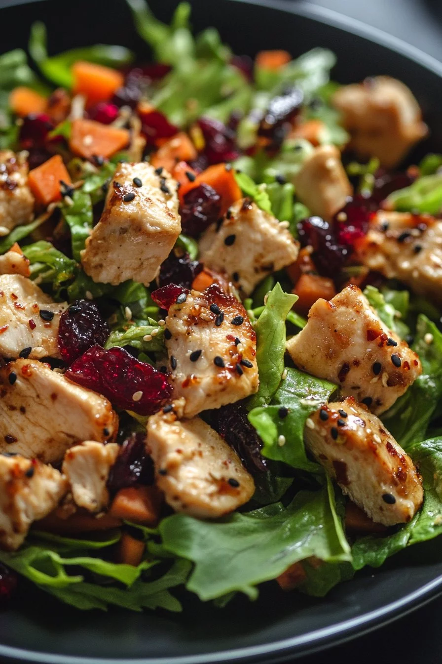 Asian Chicken Cranberry Salad