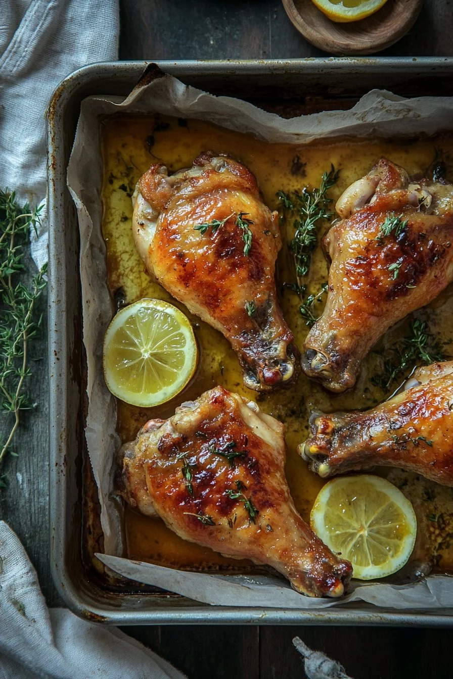 Southern Baked Turkey Wings with Gravy
