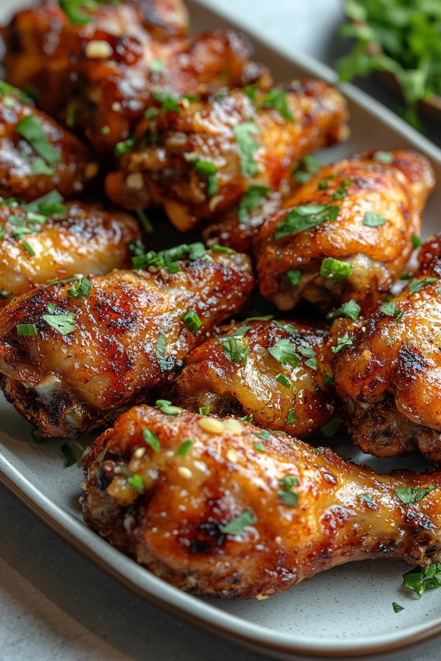 Easy Garlic Butter Chicken Wings