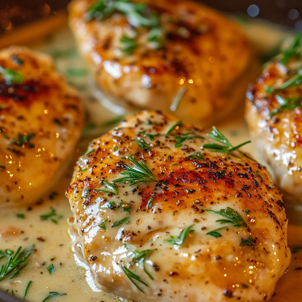 Longhorn Steakhouse Parmesan Chicken served with herbs and a side of vegetables.