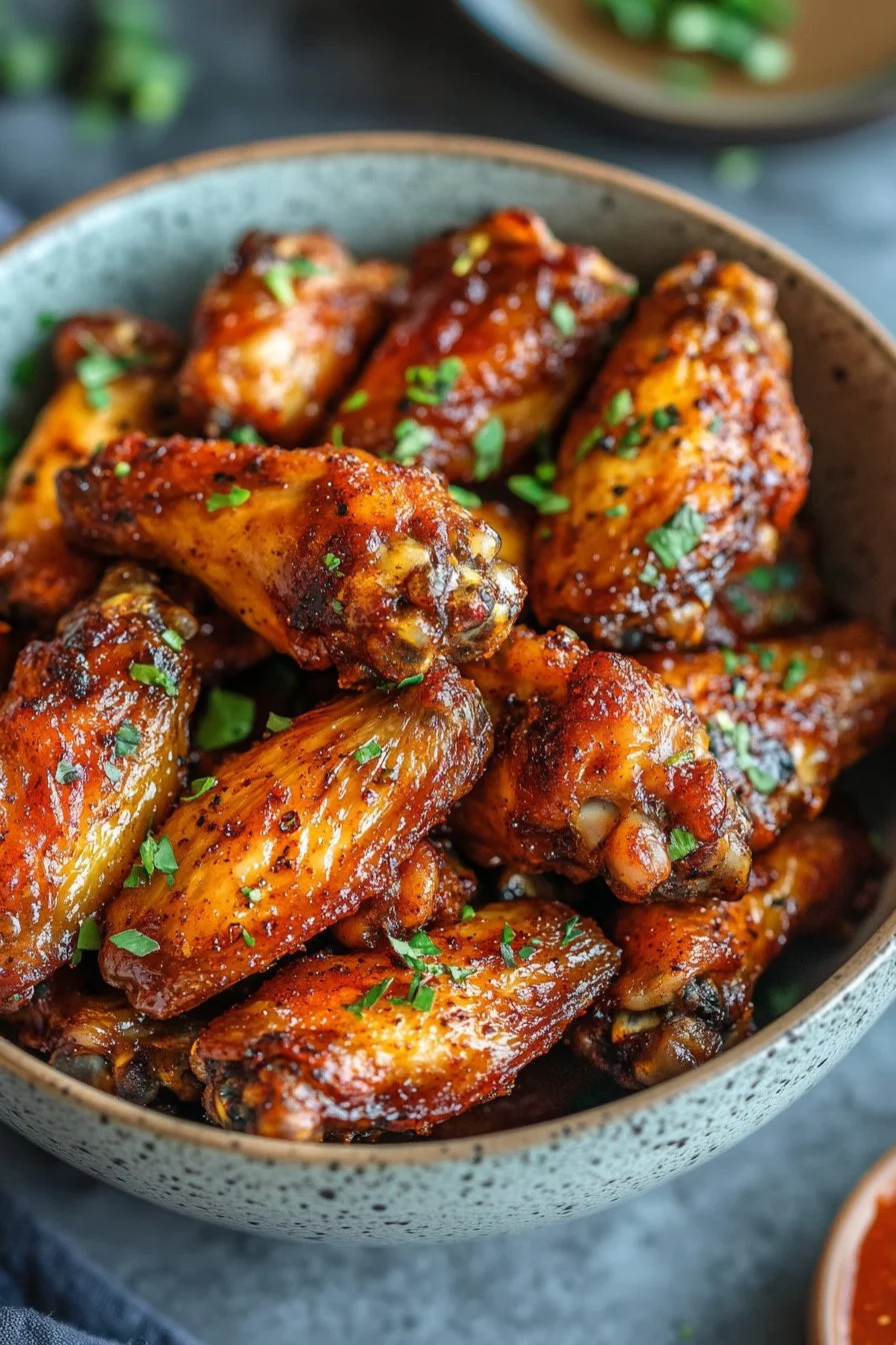 Crispy Dry Rub Chicken Wings