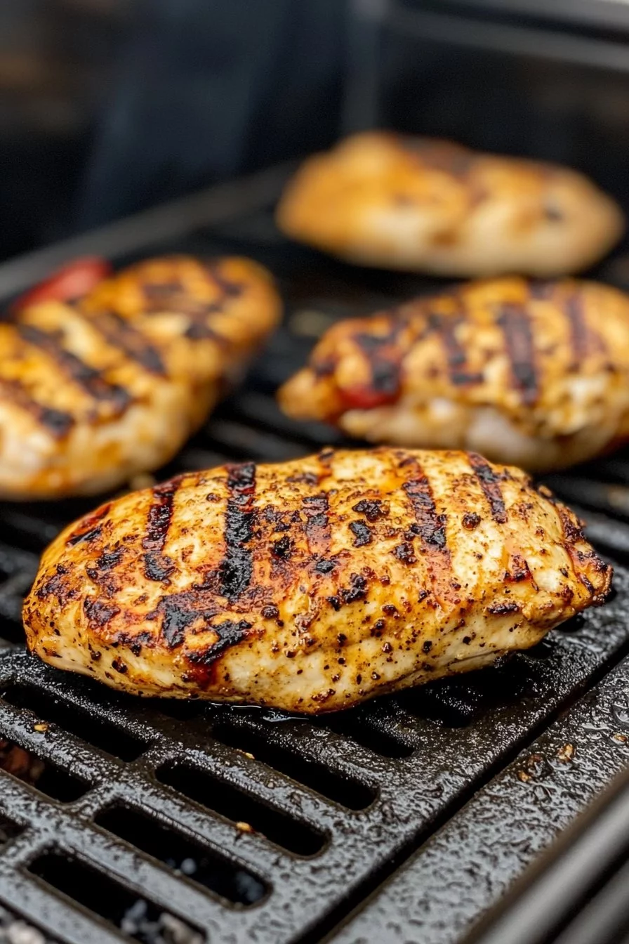 Air Fryer Grilled Chicken Breasts