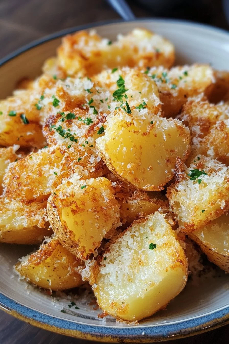 Crispy Parmesan Potatoes