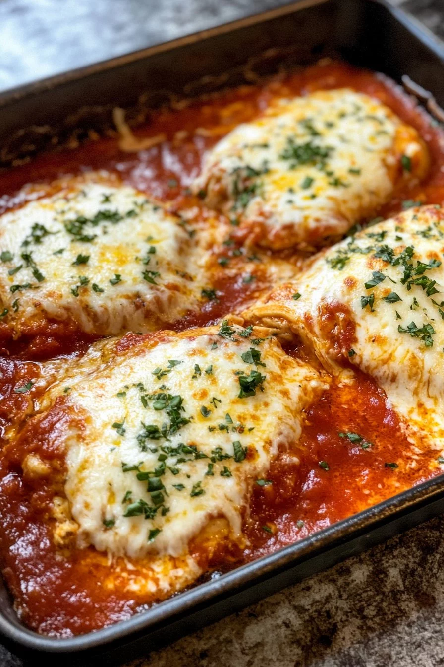 Baked Chicken Parmesan