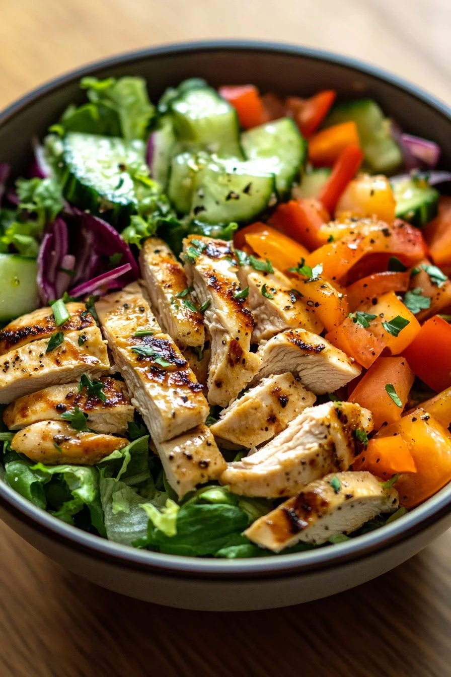 Easy Healthy Chicken Salad