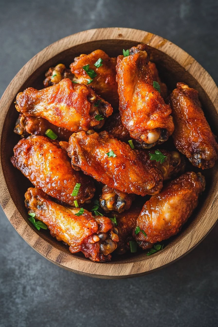 Crispy Oven Baked Chicken Wings
