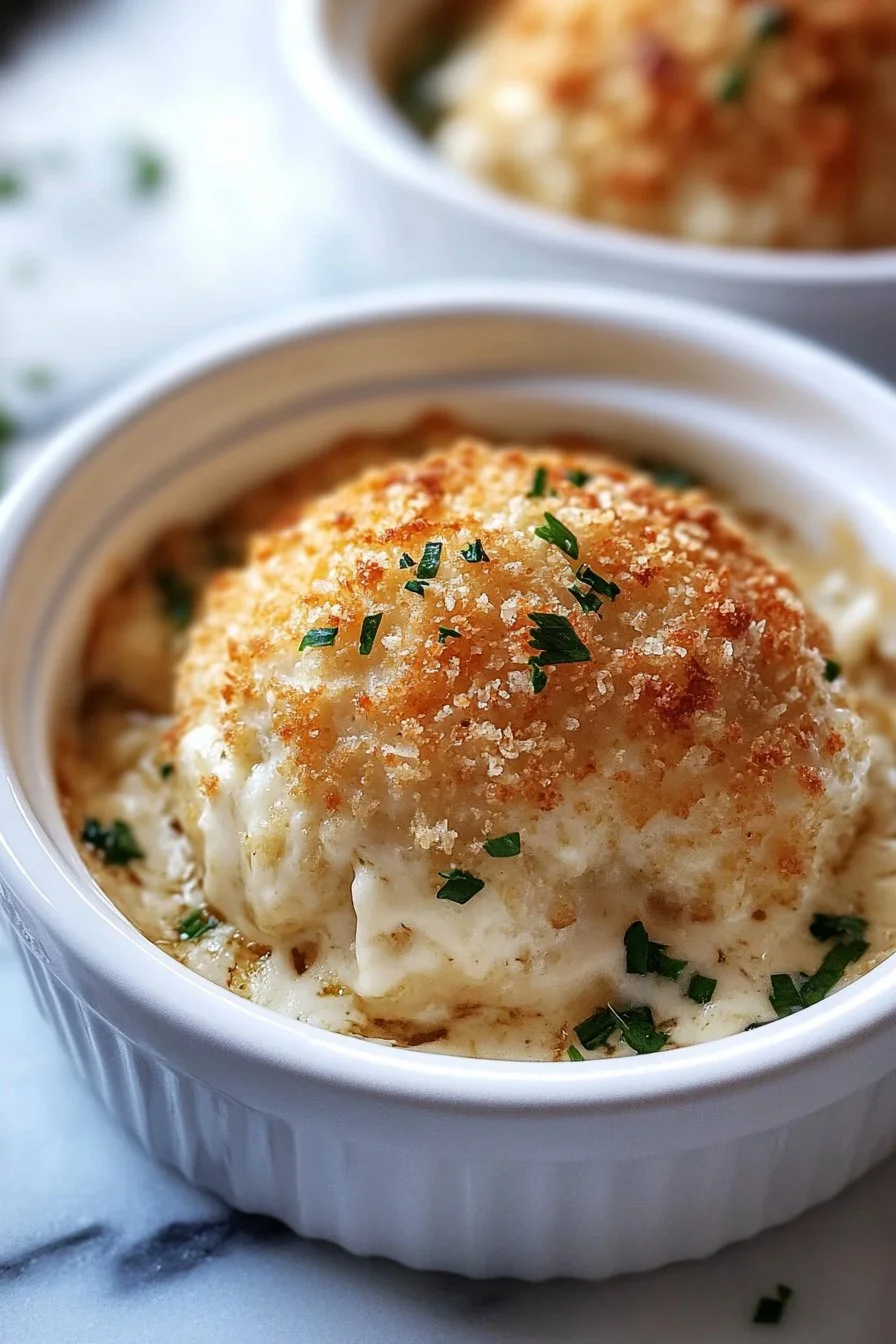 Parmesan Cloud Chicken Bombs