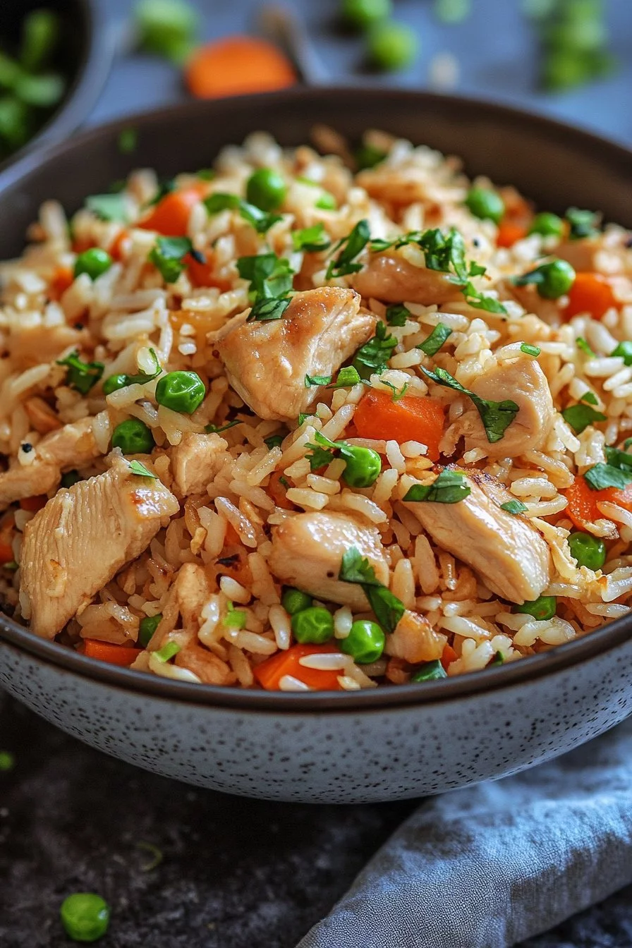Chinese Chicken Fried Rice