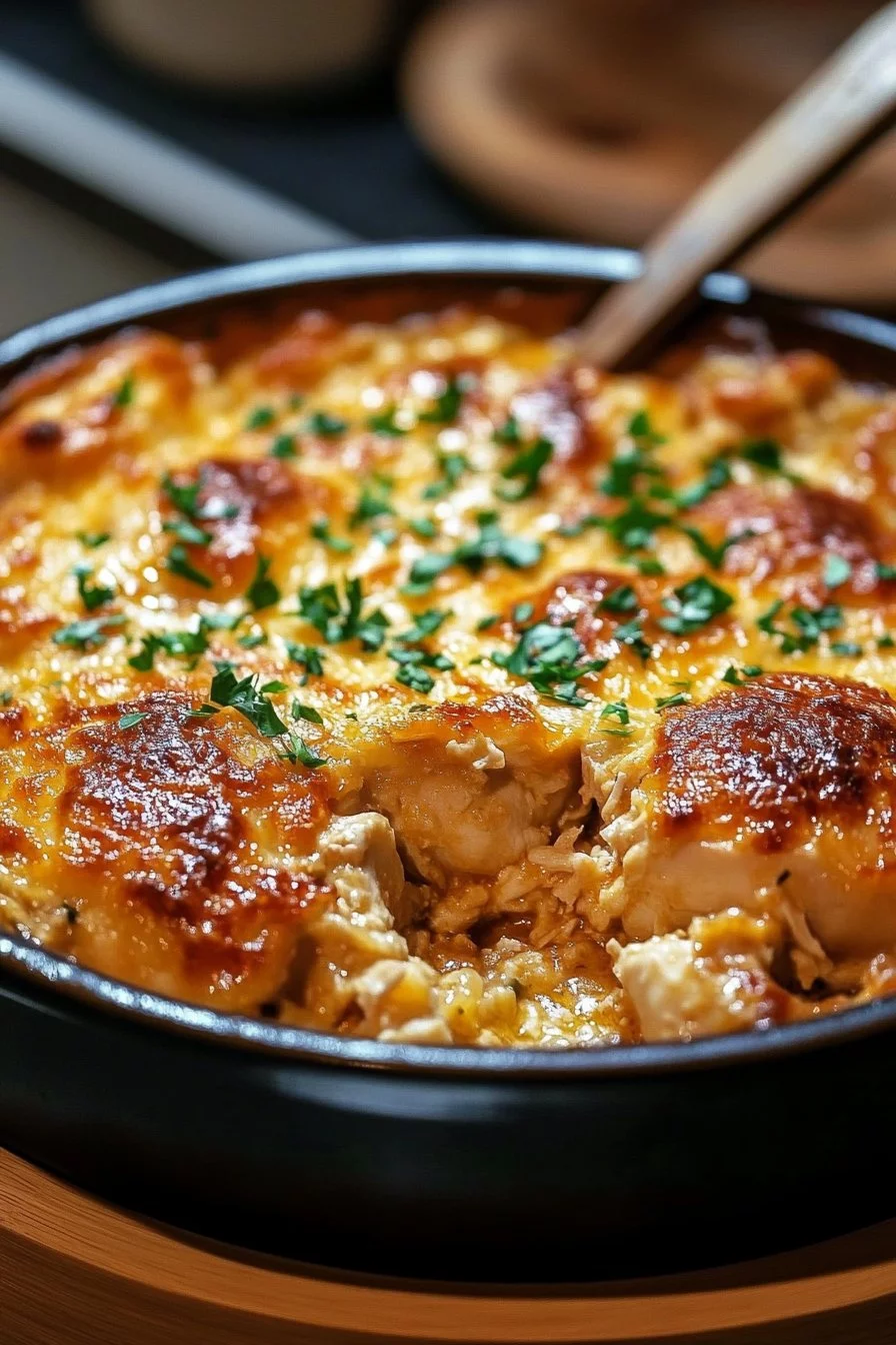 Cheap and Easy Poor Man’s Chicken Casserole