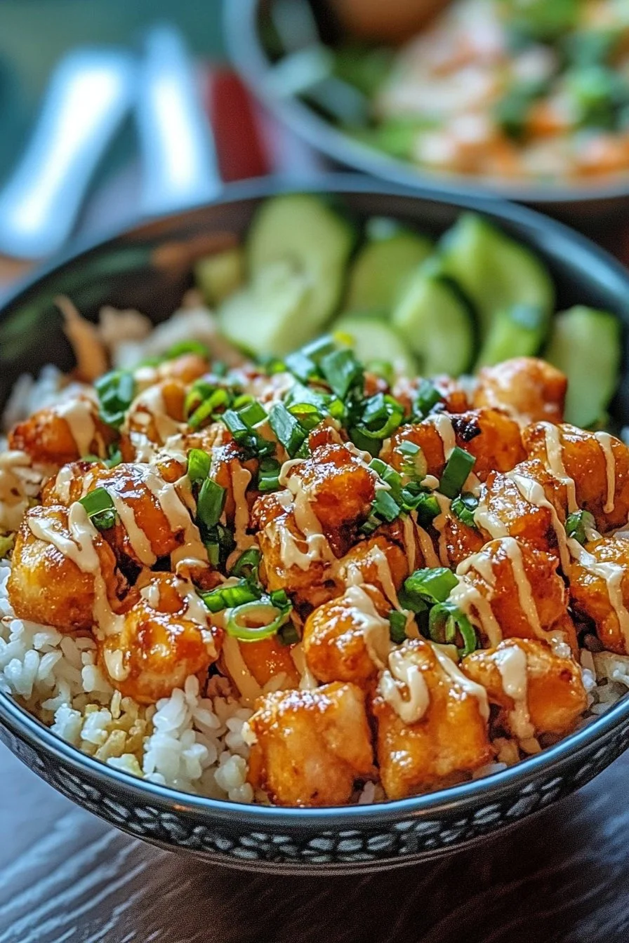 Bang Bang Chicken Bowl