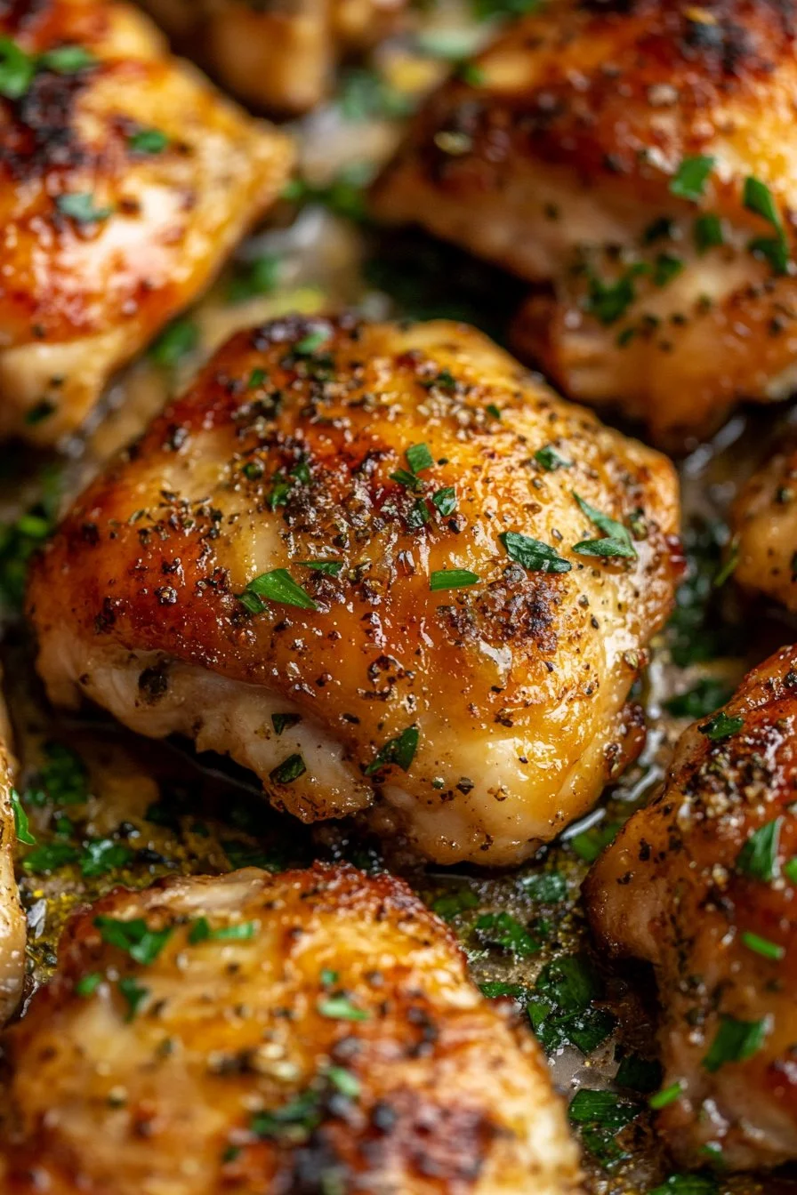 Easy Baked Boneless Skinless Chicken Thighs