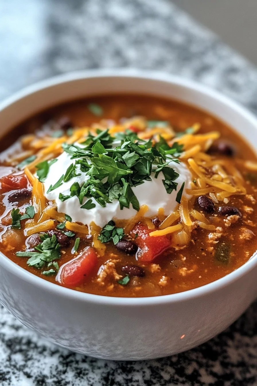 Chicken Enchilada Soup