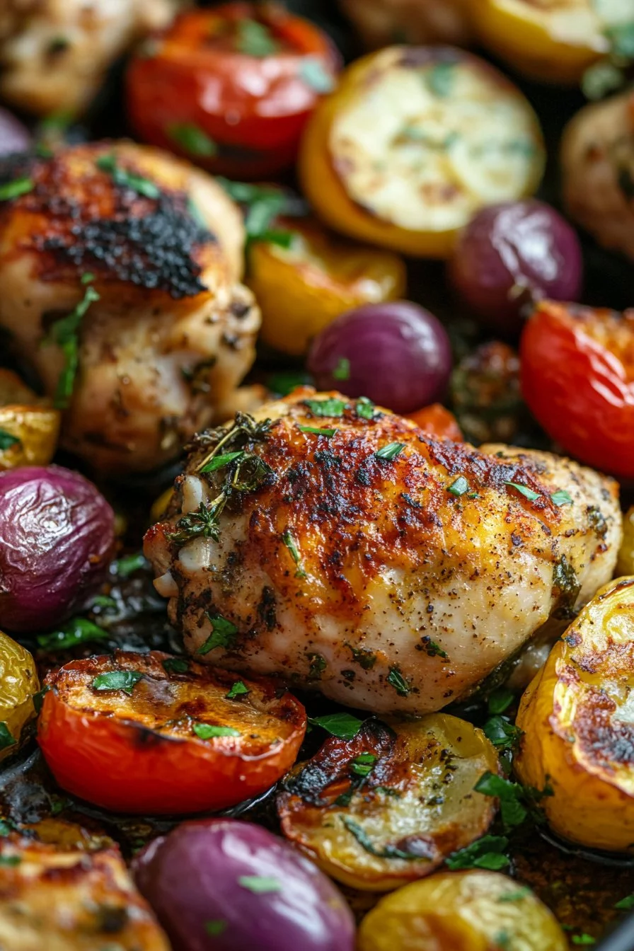 Greek Sheet Pan Chicken