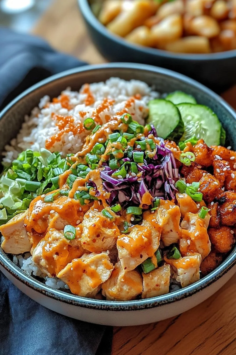 Bang Bang Chicken Bowl