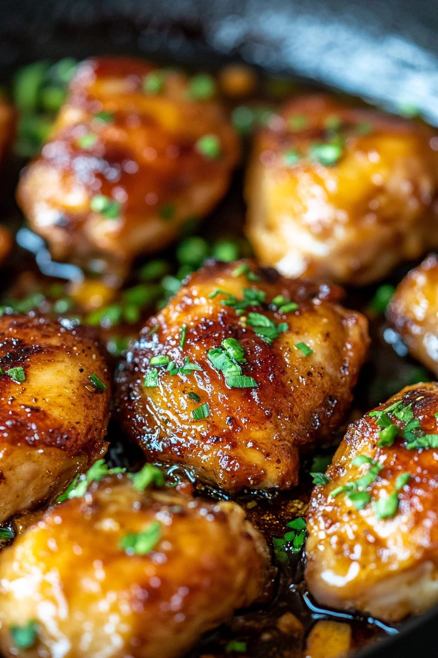 Easy Soy Garlic Chicken Thighs