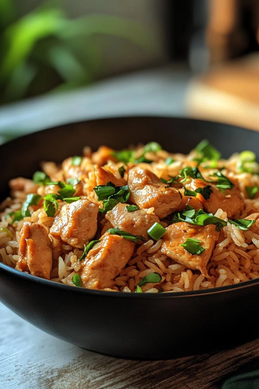 No-Peek Chicken and Rice