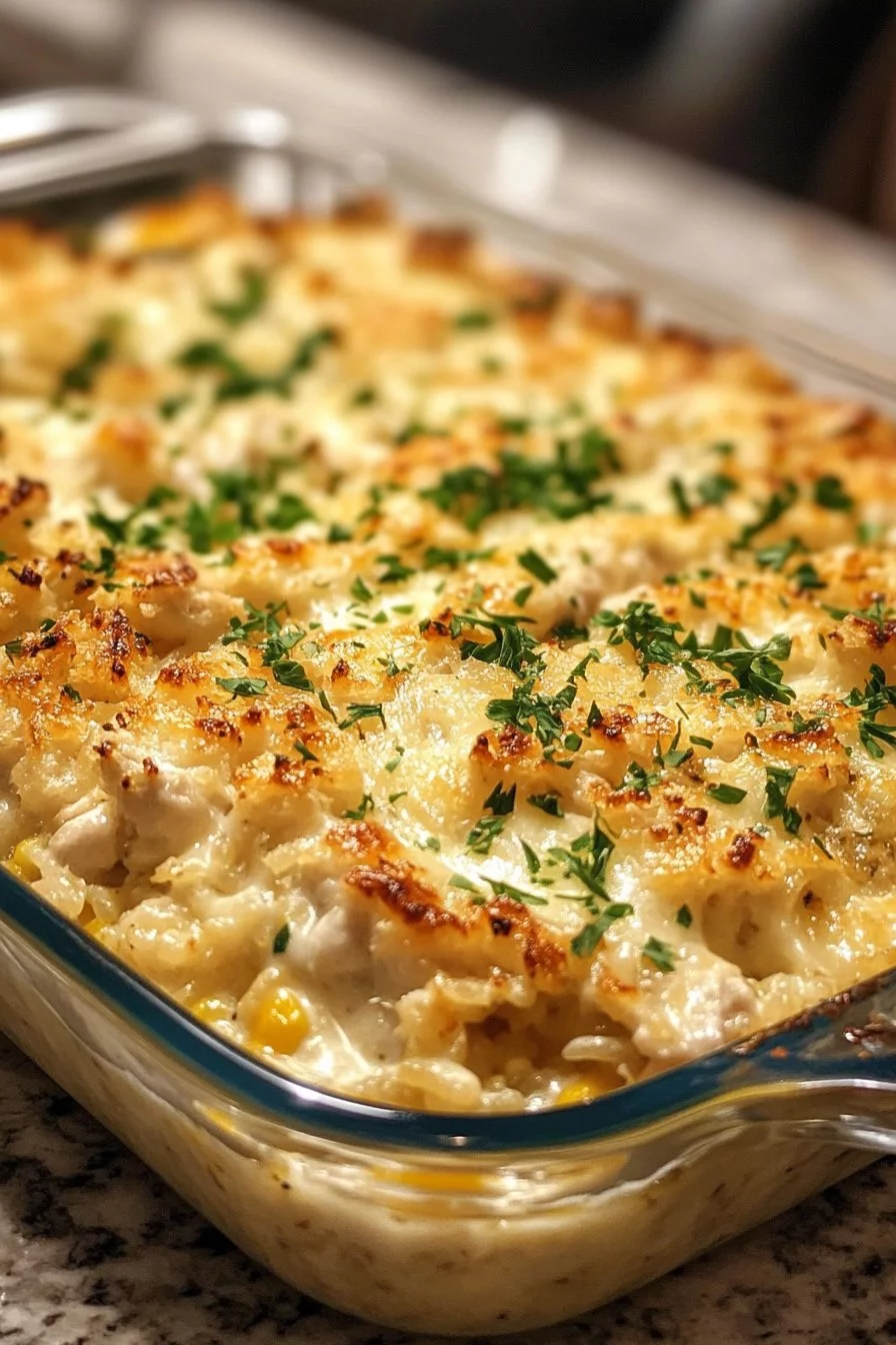 4 Million Dollar Chicken Rice-A-Roni Casserole