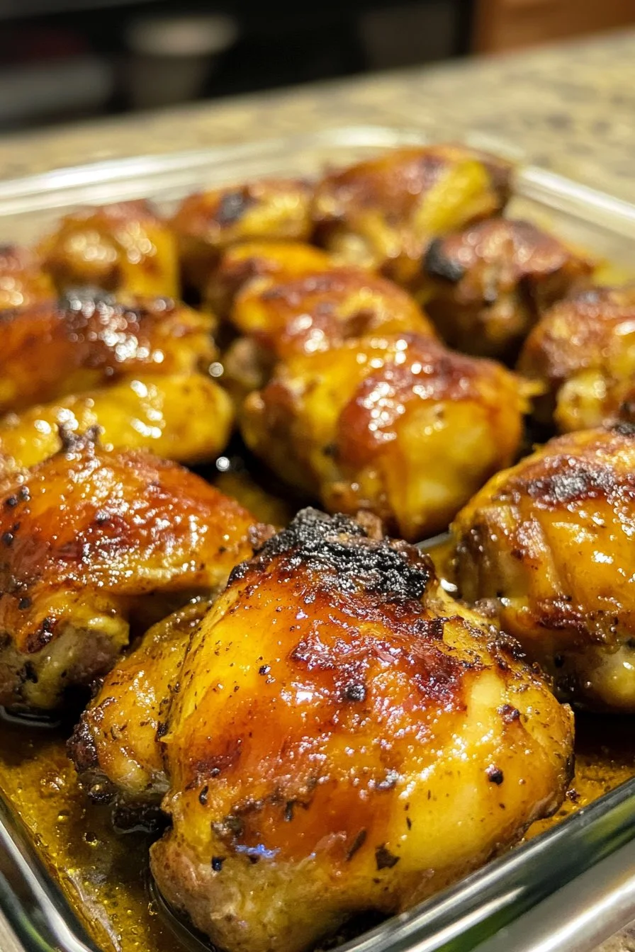 Baked Honey Mustard Chicken Breasts