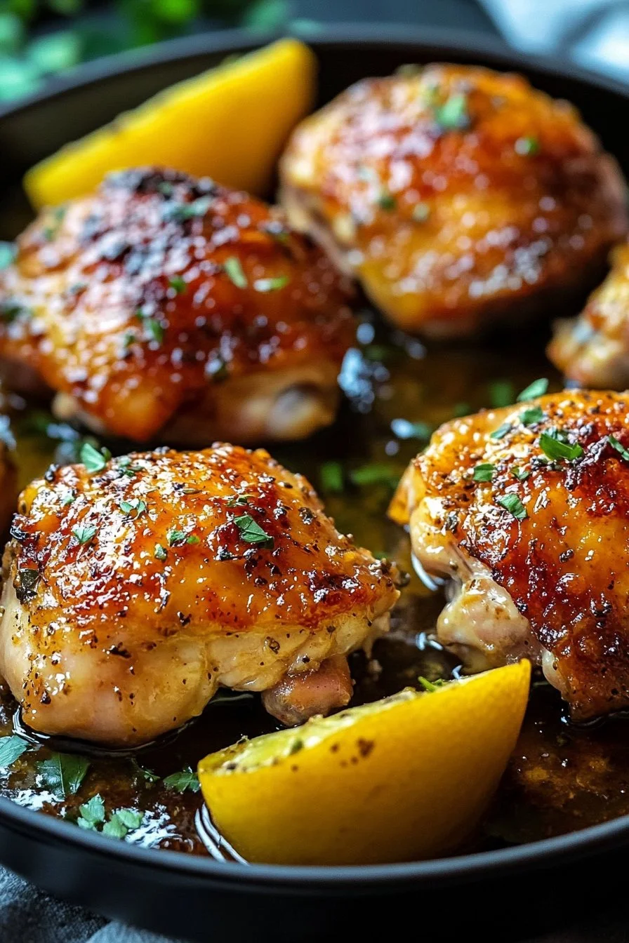 Baked Chicken Thighs