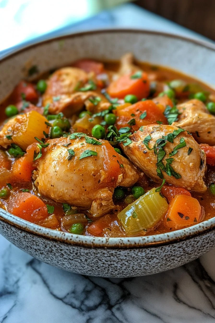 Slow Cooker Chicken Stew