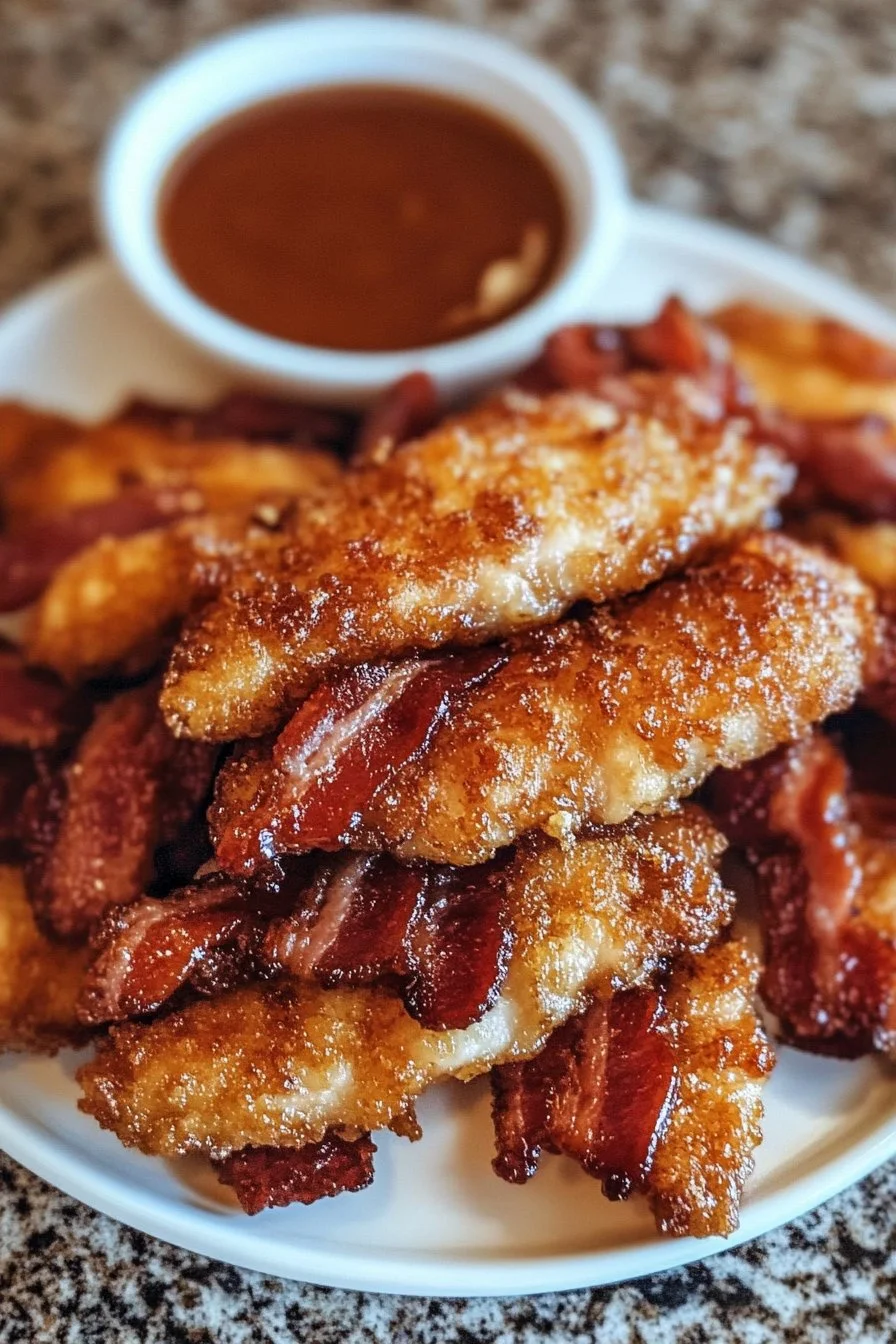 Bacon Brown Sugar Chicken Tenders