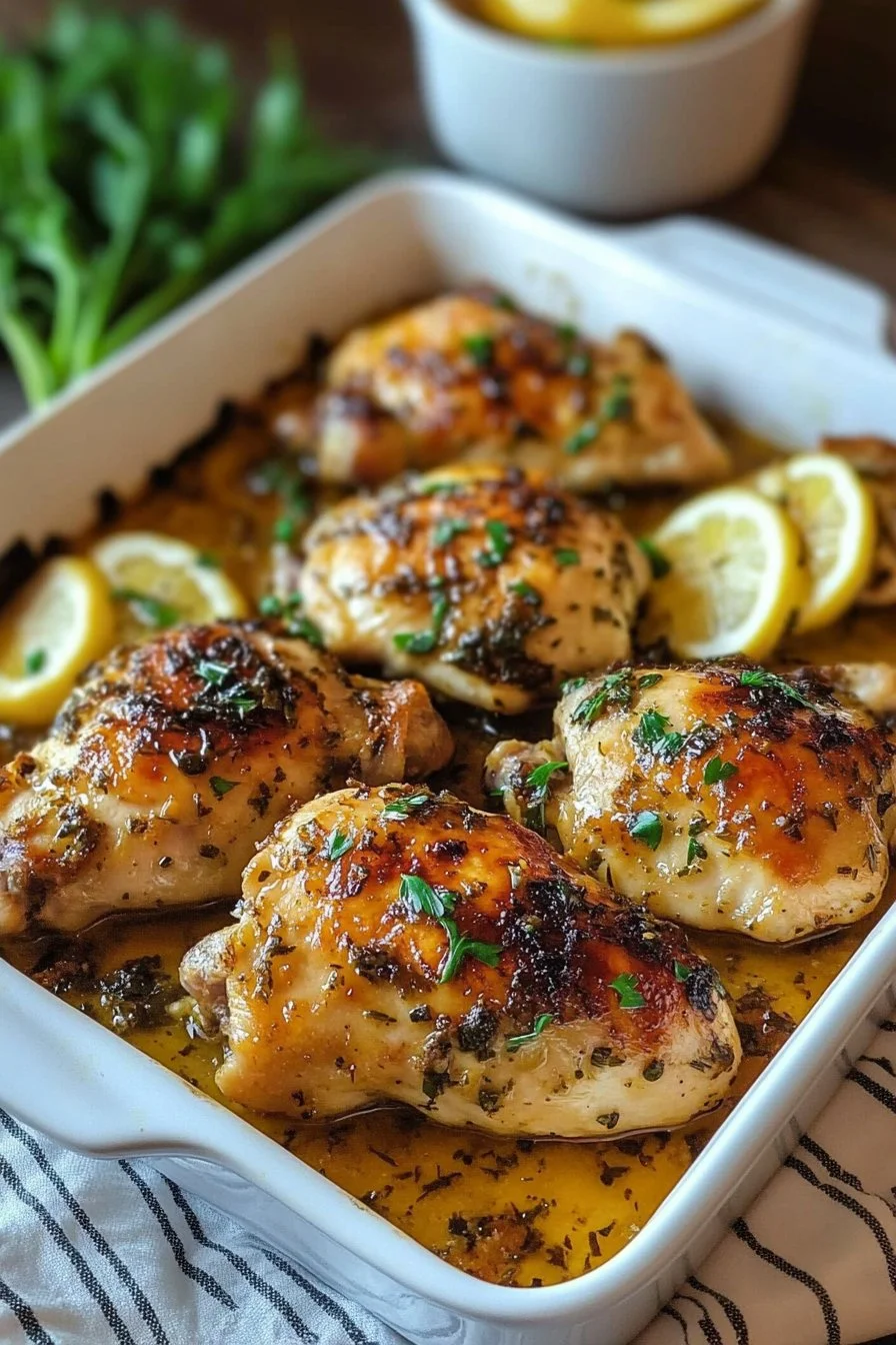 Garlic Butter Baked Chicken