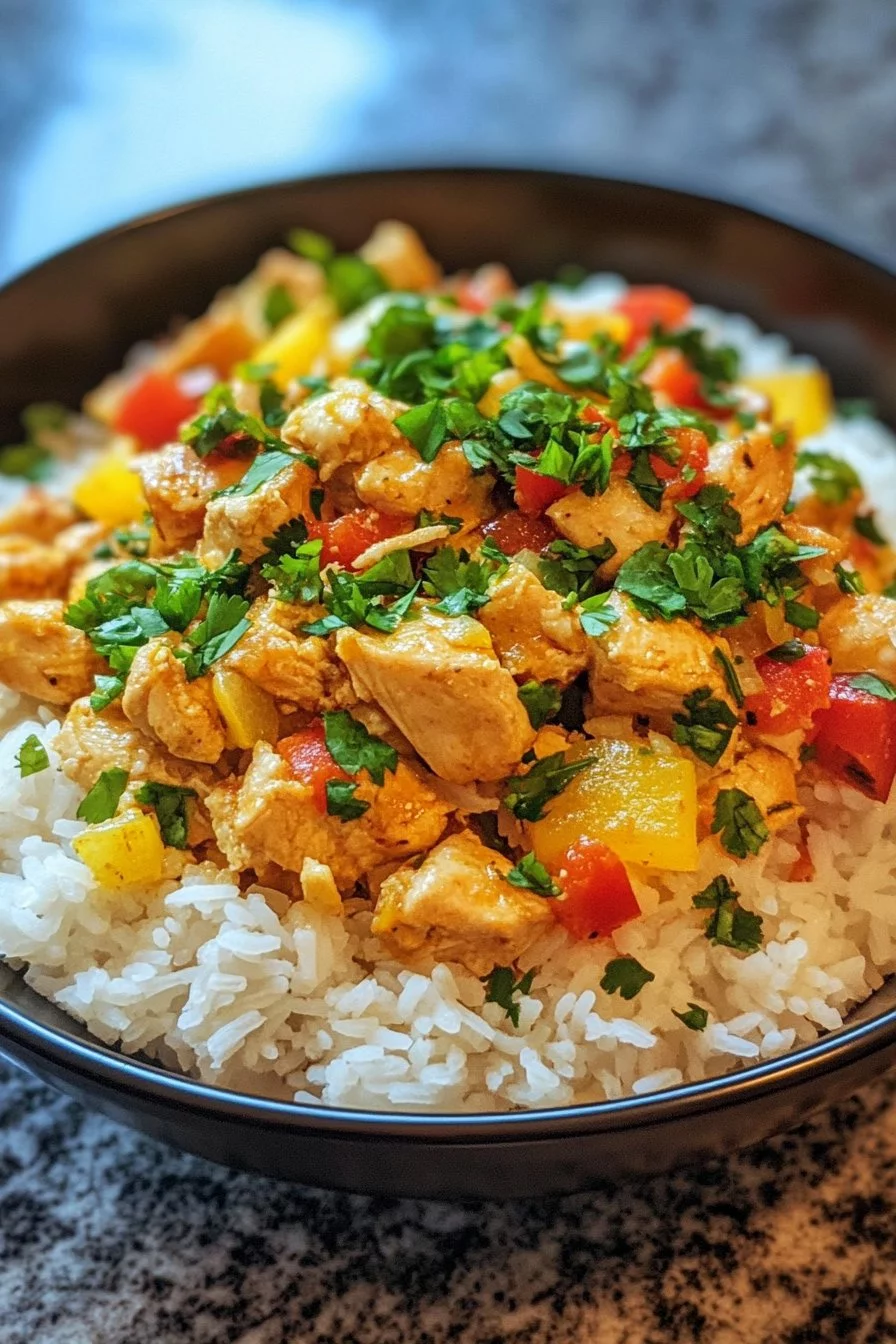 Coconut Chicken & Rice