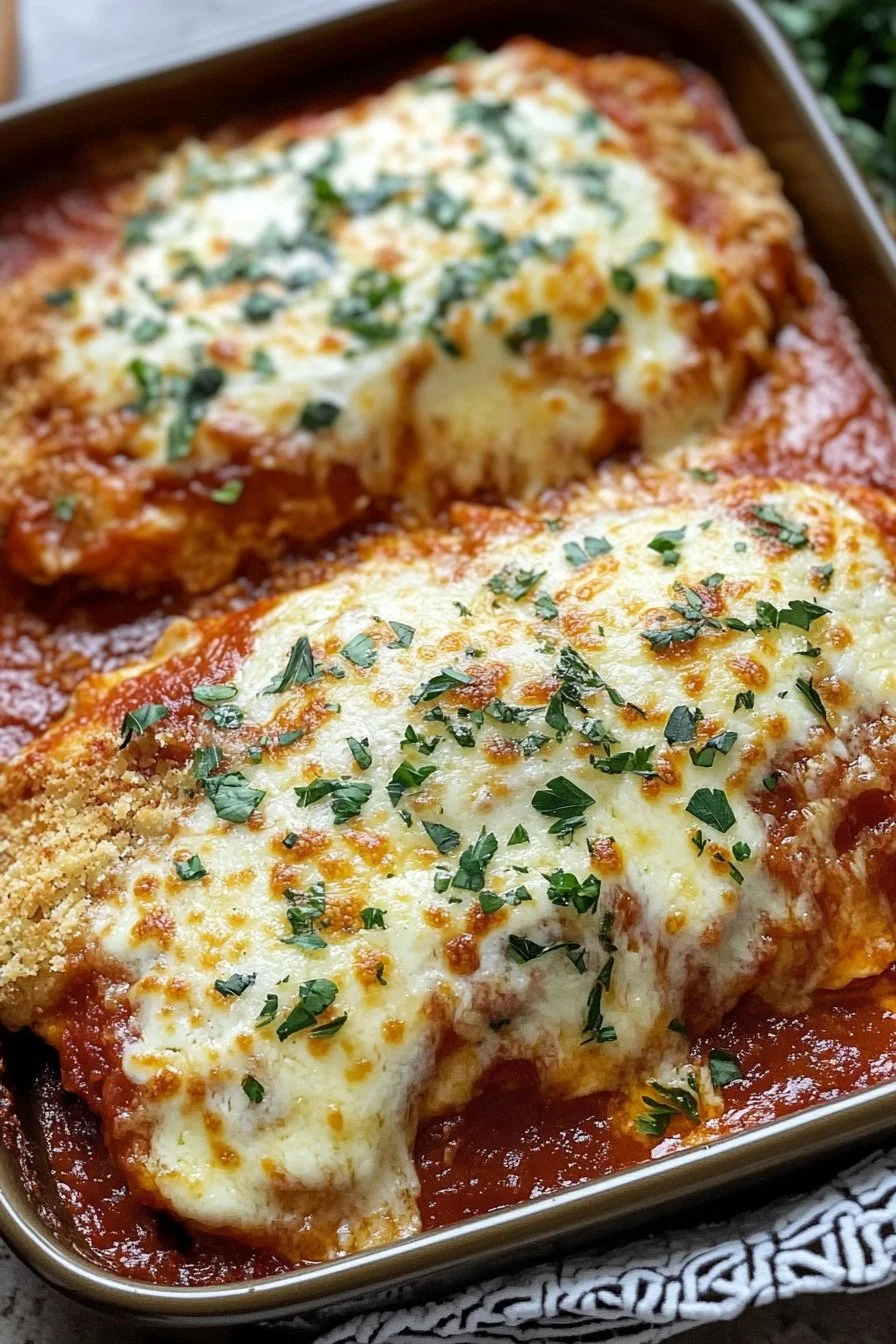 Baked Chicken Parmesan