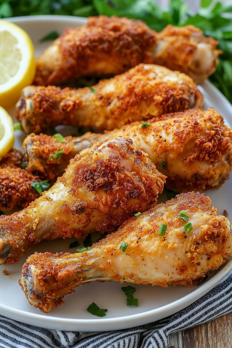Baked Crispy Chicken Drumsticks