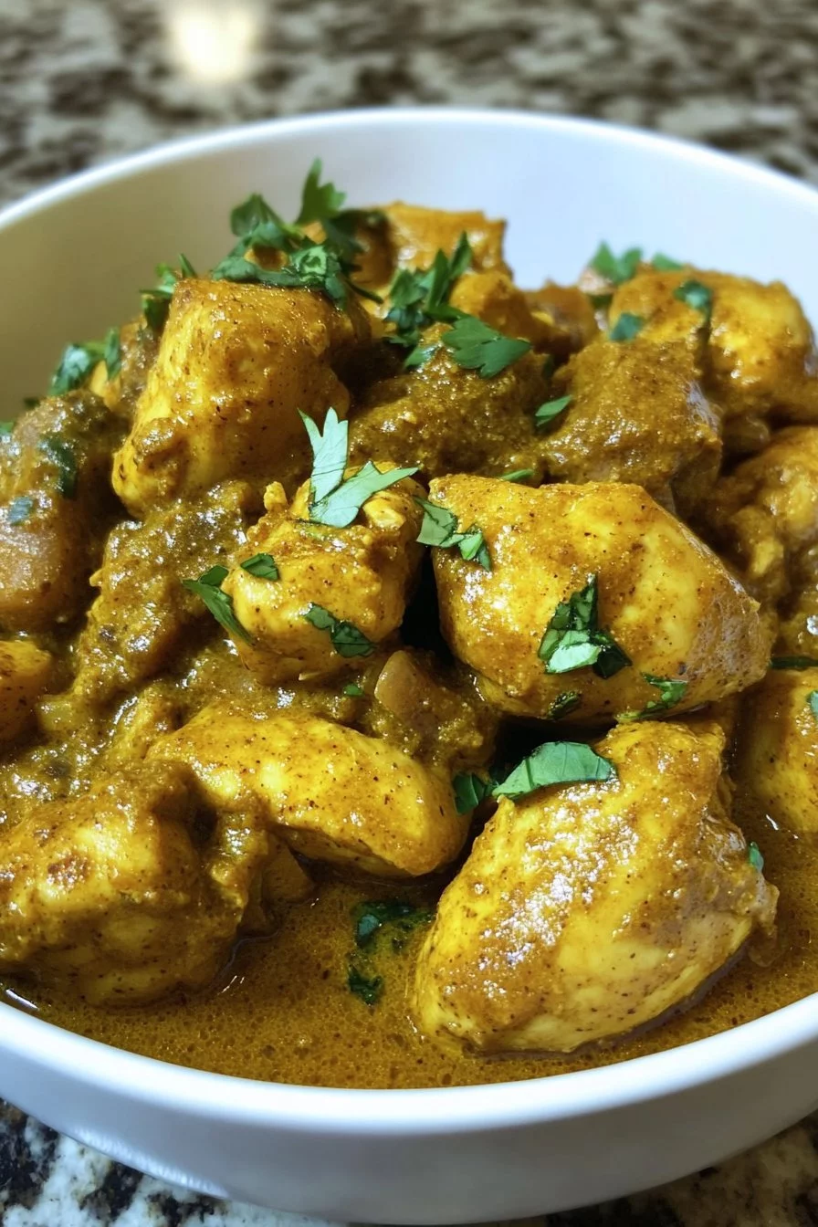 Authentic Jamaican Curry Chicken