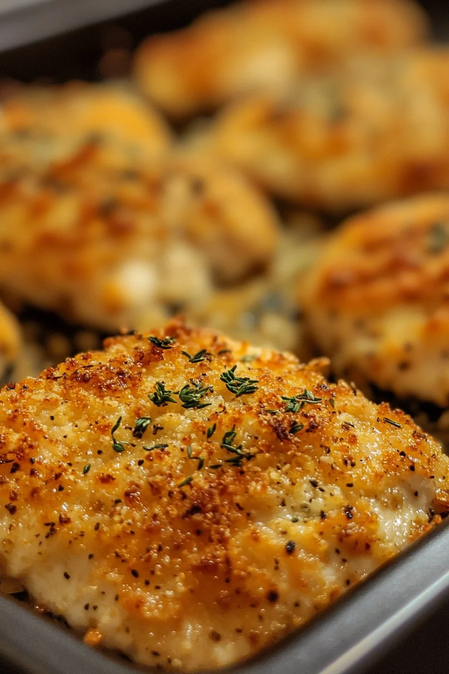 Baked Parmesan Crusted Chicken