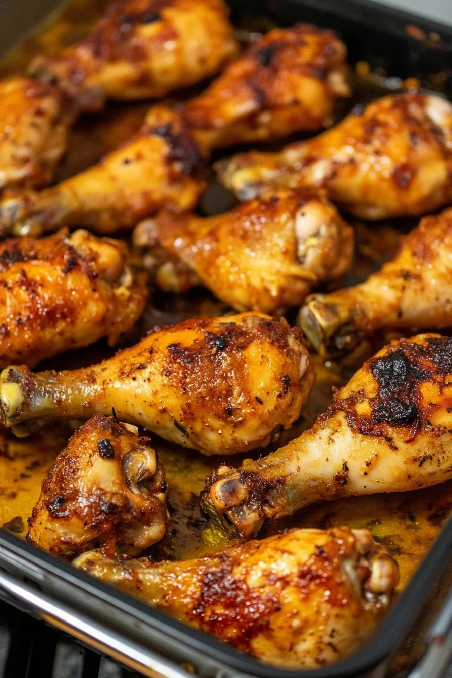 Juicy Chicken Drumsticks in the Oven
