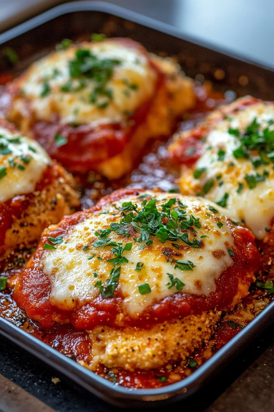 Baked Chicken Parmesan