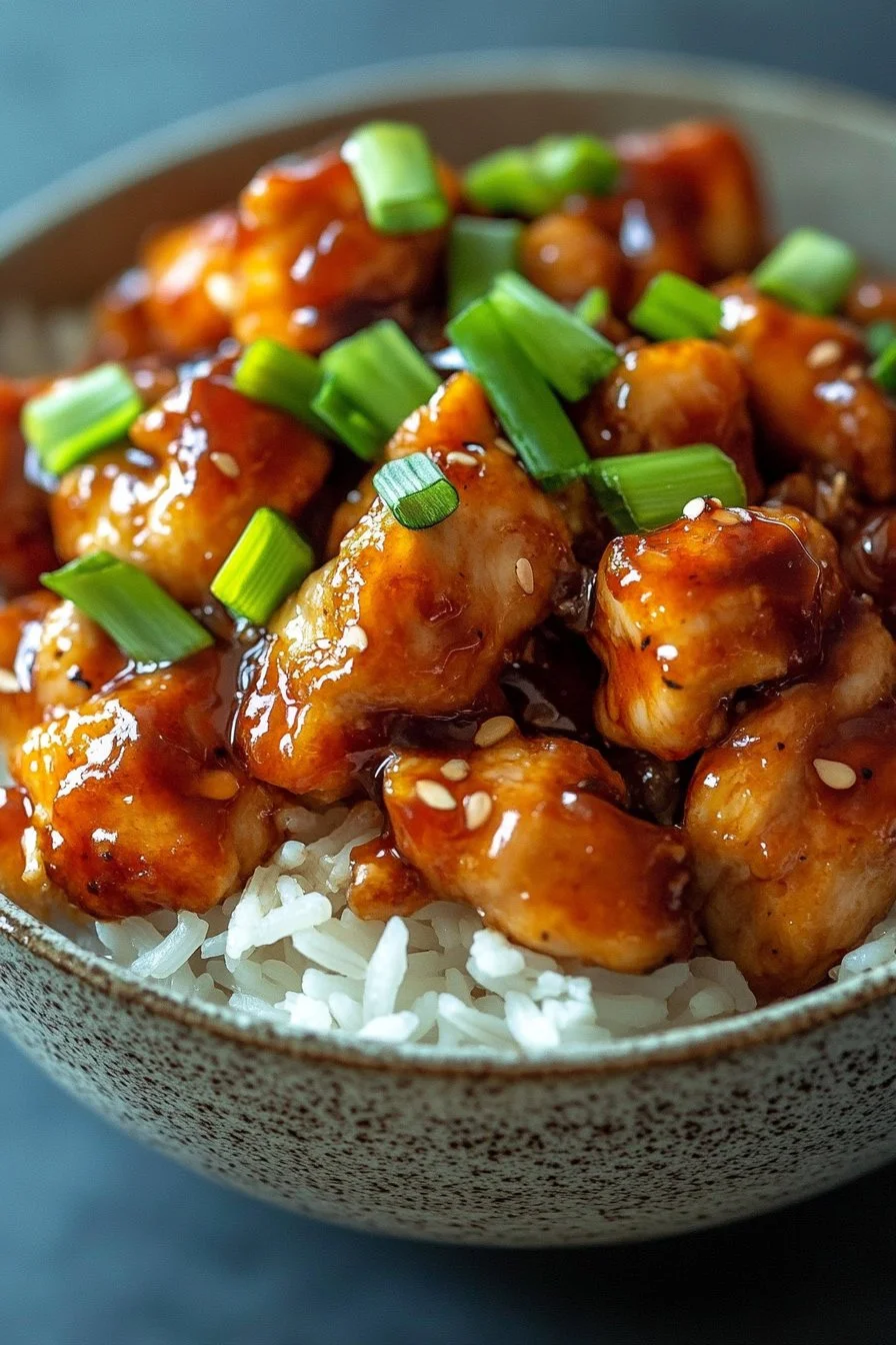 Honey BBQ Chicken Rice