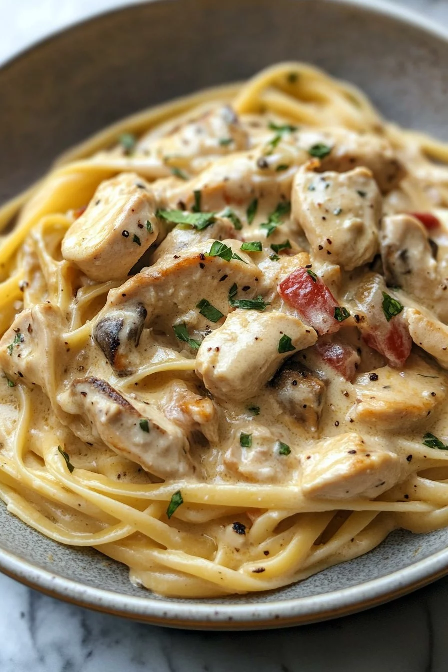 Creamy Tuscan Chicken Pasta