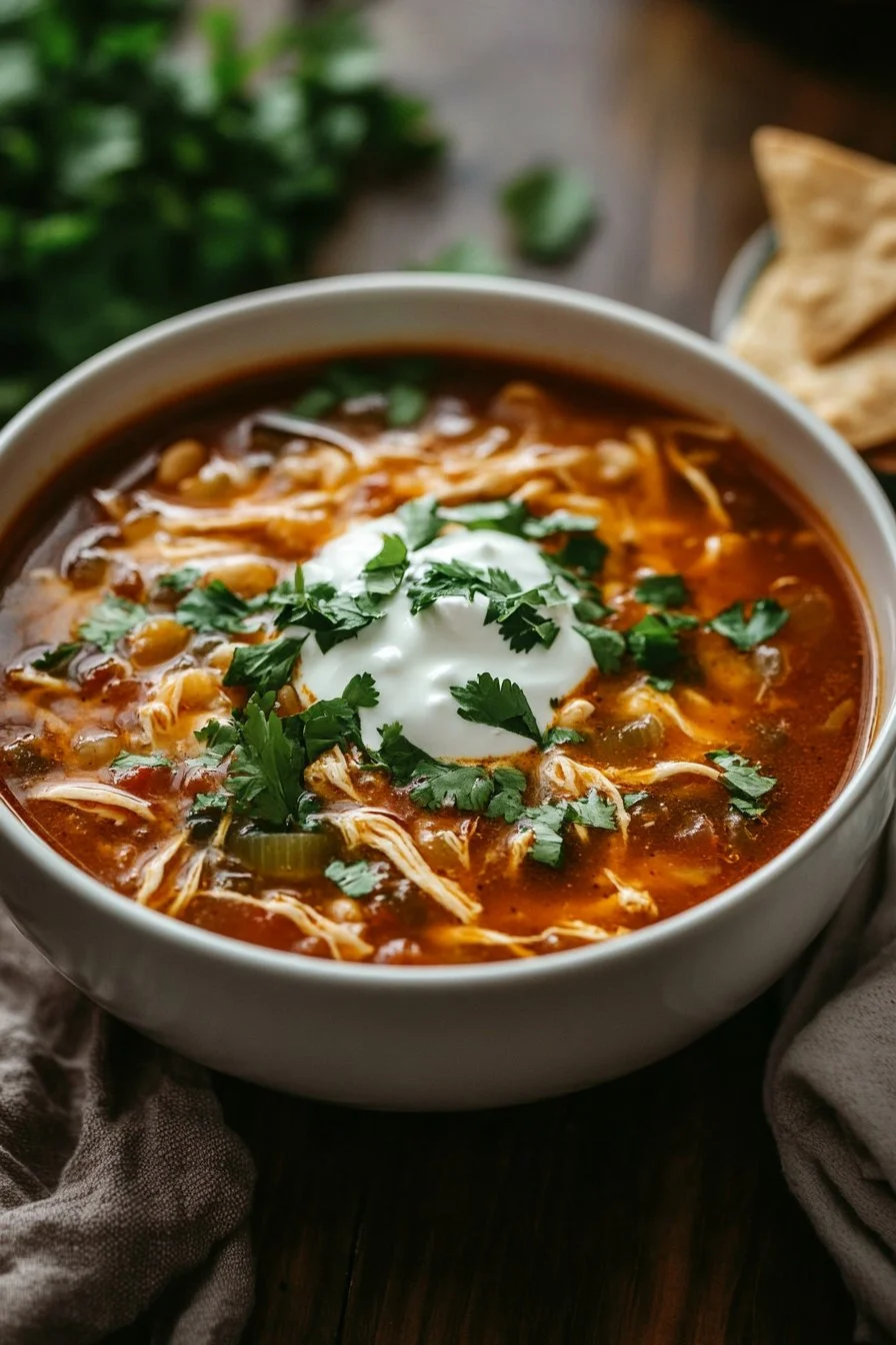 Chicken Enchilada Soup