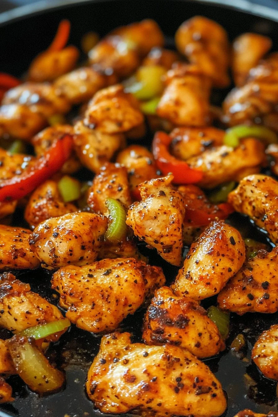 Black Pepper Chicken