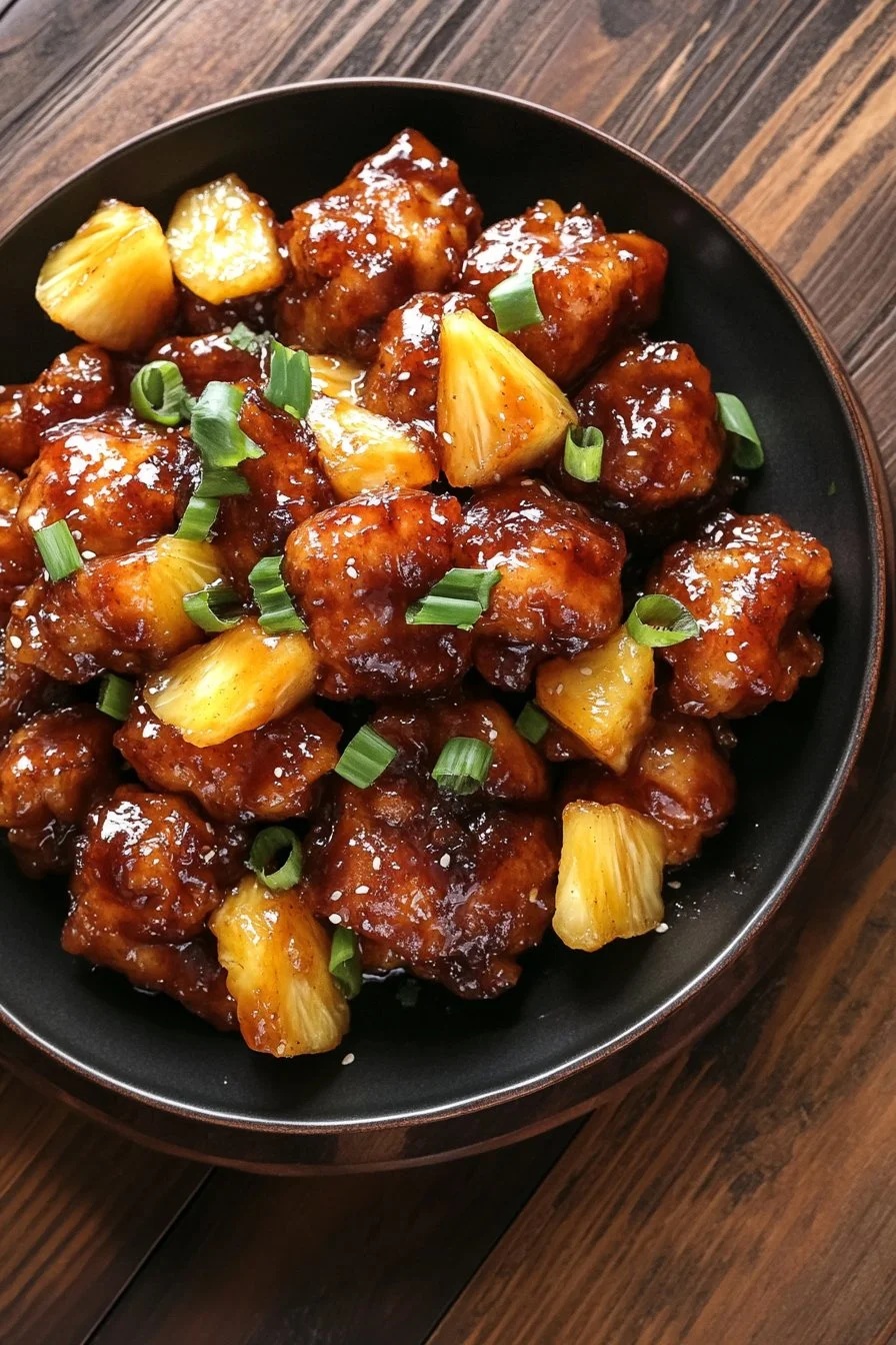 Brown Sugar Pineapple Chicken