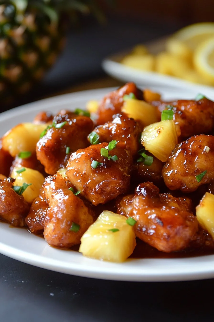 Brown Sugar Pineapple Chicken