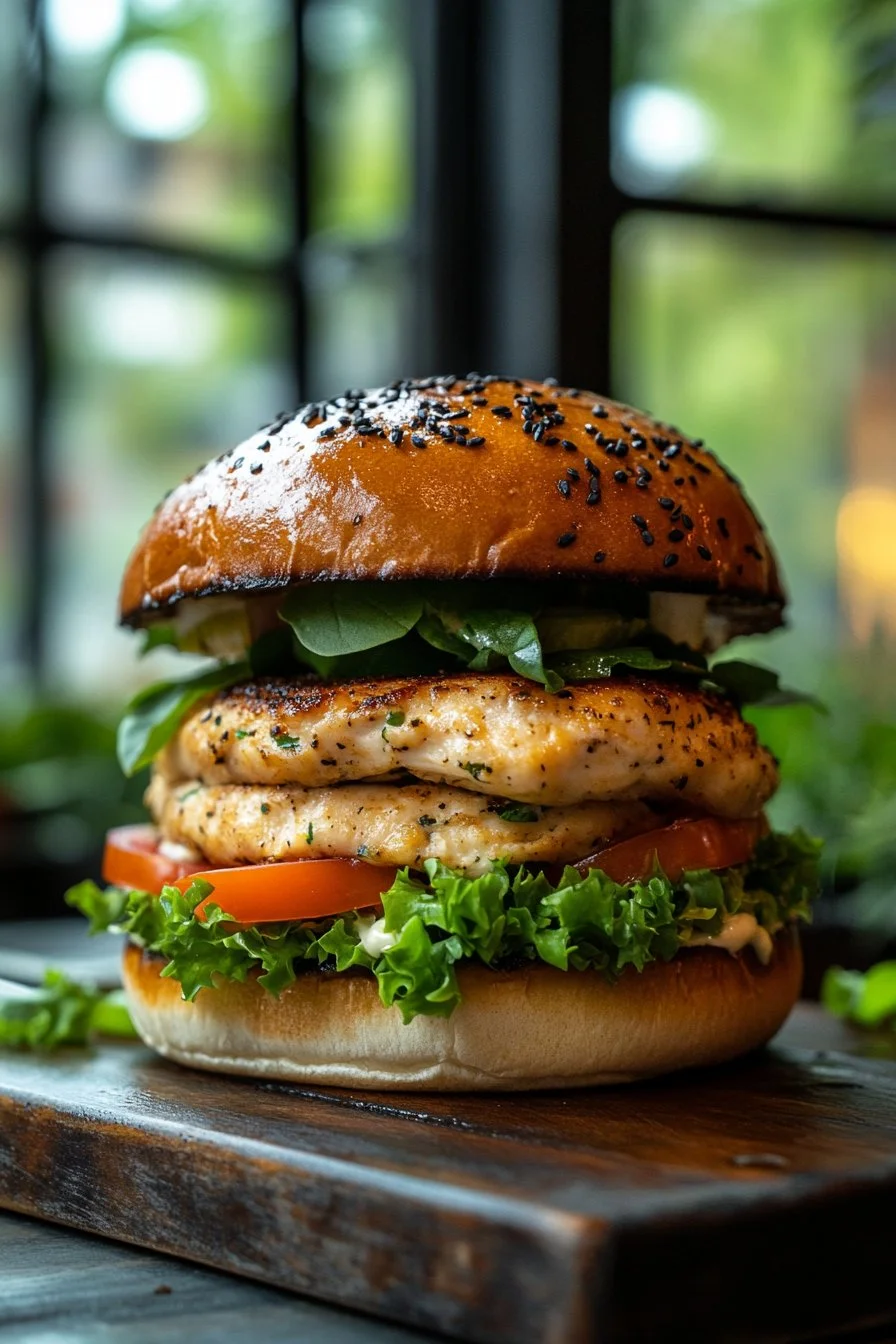 Chicken Caesar Burger