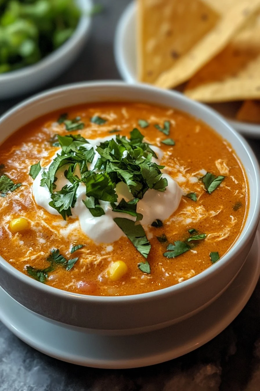 Chicken Enchilada Soup