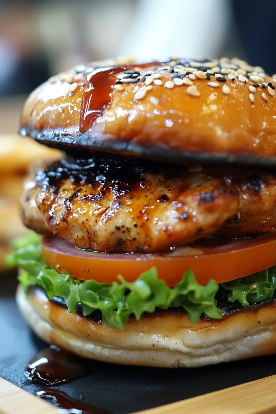 Chicken Teriyaki Burger