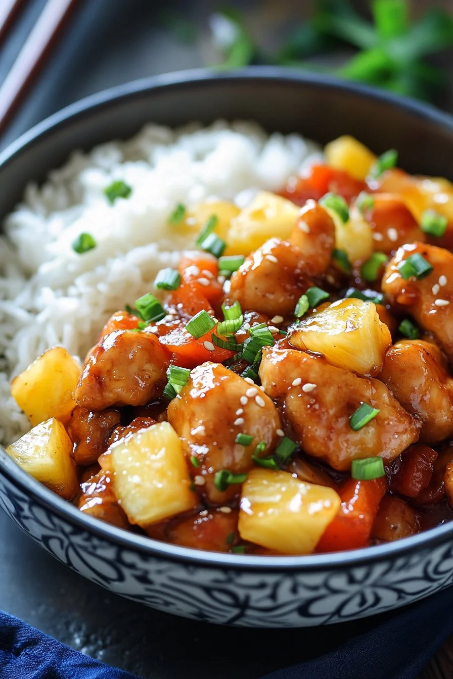 Chinese Pineapple Chicken