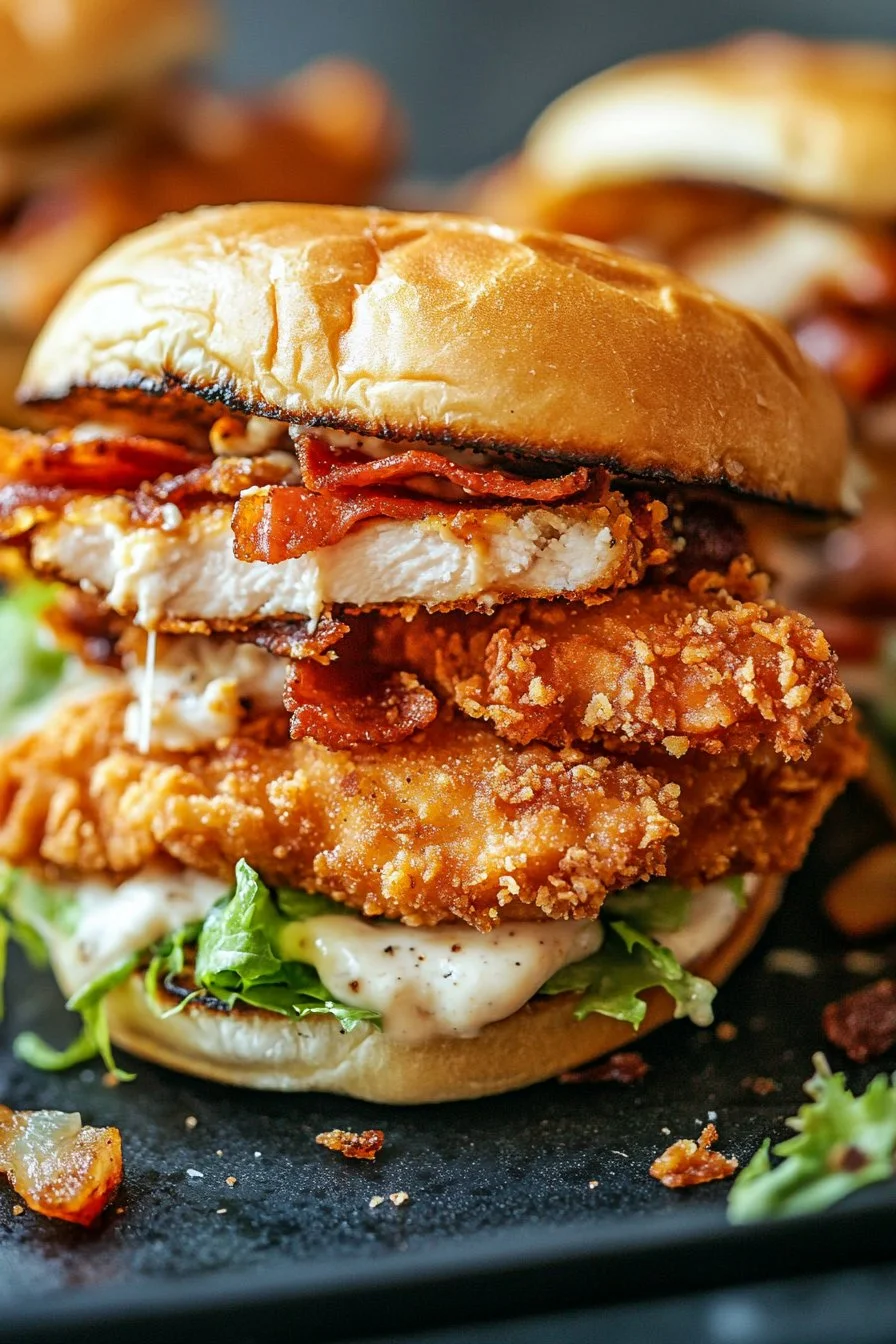 Crispy Chicken Caesar Sandwich