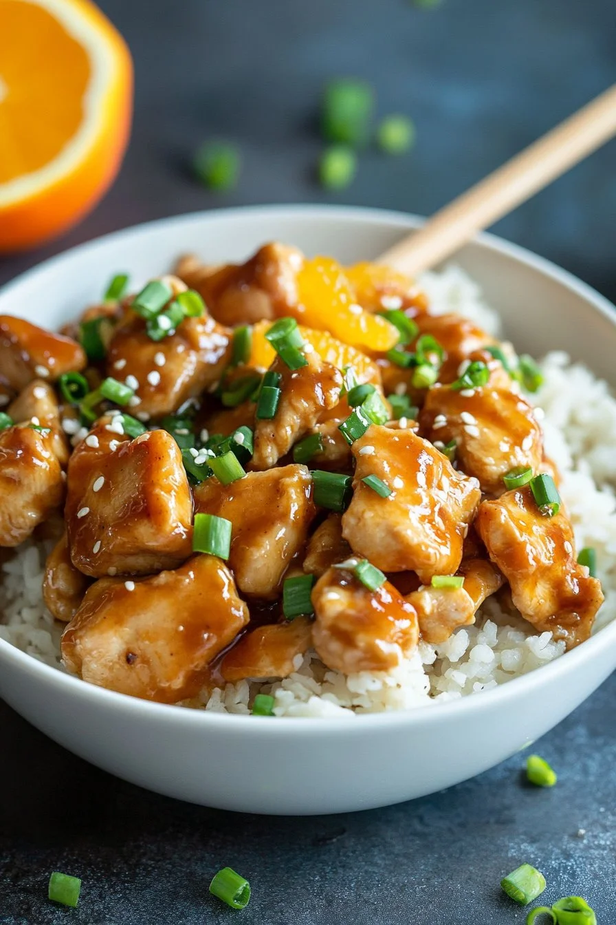 Crockpot Orange Chicken